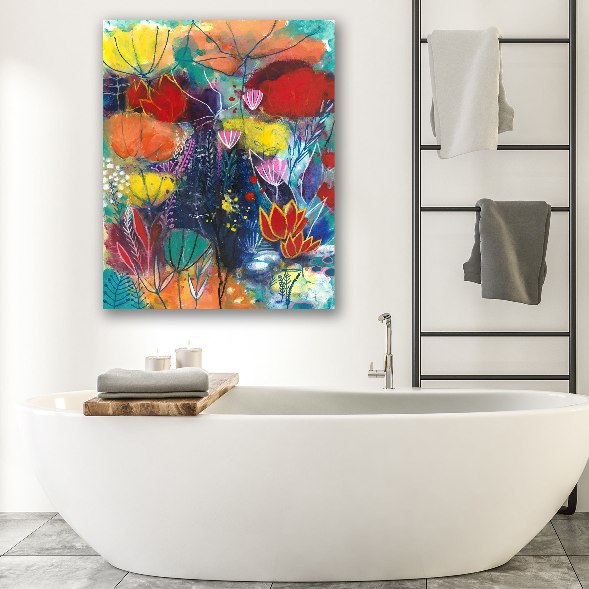 All You Need is a Garden - Gallery Wrapped Canvas – Courtside Market