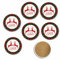 ÔTis The Season Collection 4_ Circle Ceramic Coasters - Set of 6