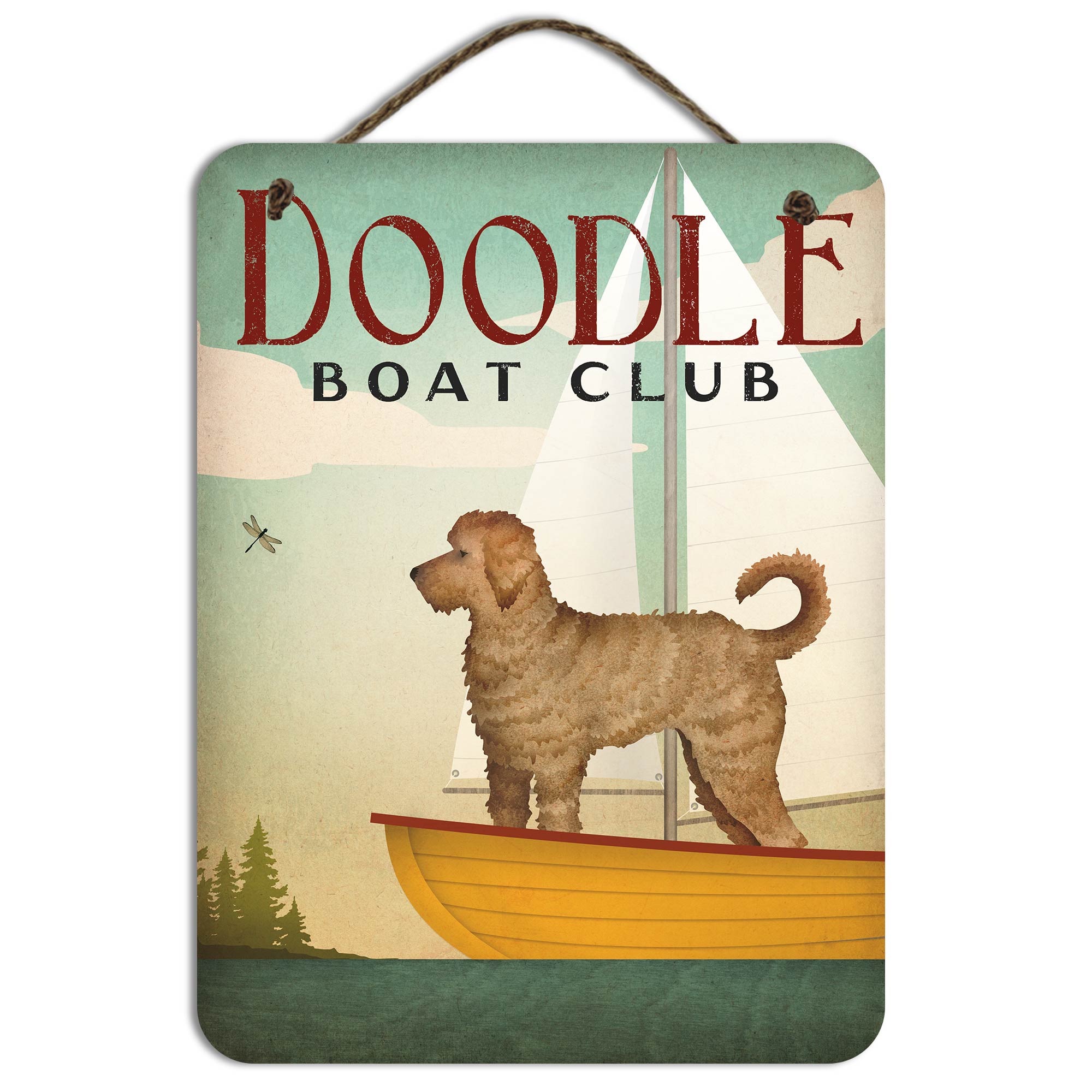 Doodle Sail - Artboard With Twine