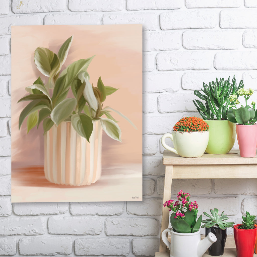 Striped Bohemian Plant I - Artboard