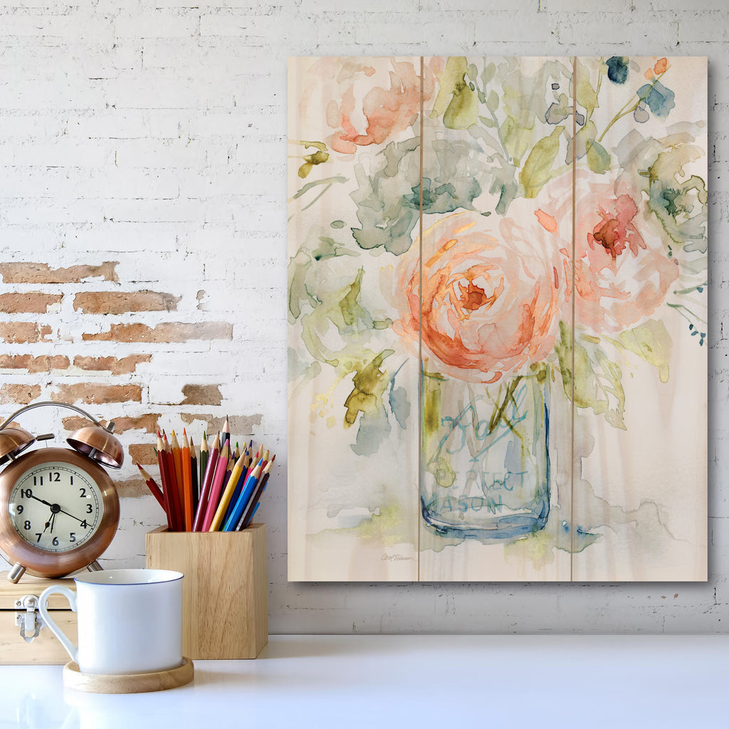 Cabbage Roses I - Artboard