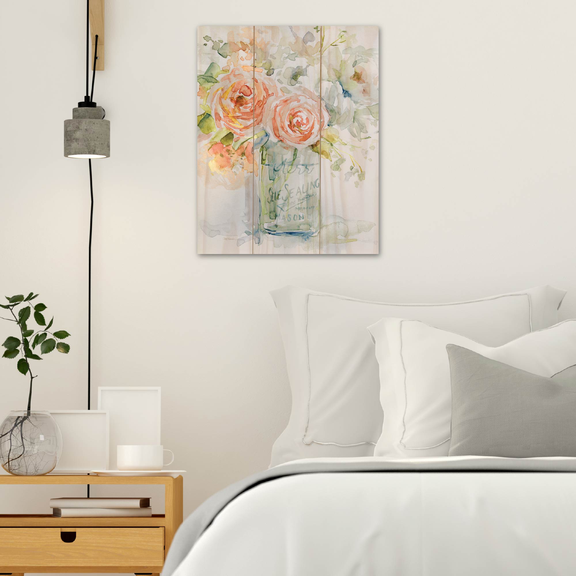 Cabbage Roses II - Artboard