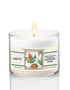 Oak Leaves - Apple Pie 9.6 oz Soy Wax Candle in Glass Jar