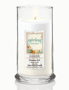 Giving Thanks - Cinnamon Stick 18 oz Status Candle Glass