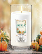 Giving Thanks - Cinnamon Stick 18 oz Status Candle Glass