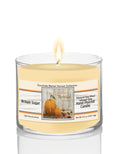 Pumpkin Patch I - Brown Sugar Vanilla 9.6 oz Soy Wax Candle in Glass Jar