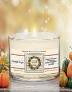 Wellcome Fall 9.6 oz Soy Wax Candle in Glass Jar