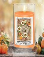 Gather II - Pumpkin Spice 18 oz Status Candle Glass