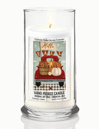 Hello Fall - Cranberry Cobbler 18oz Status Candle Glass