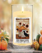 Happy Harvest III - Brown Sugar Vanilla 18 oz Status Candle Glass