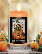 Halloween Collection Happy Halloween - Brown Sugar Vanilla 18 oz Status Candle Glass