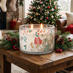 Scrappy - Balsam Fir 9.6oz Soy Wax 2 Wick Candle