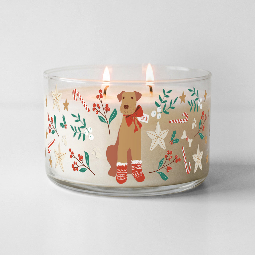 Scruffy - Brown Sugar Vanilla 9.6oz Soy Wax 2 Wick Candle