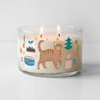 Timmy - Cinnamon Vanilla 9.6oz Soy Wax 2 Wick Candle
