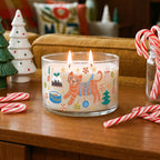 Pickles - Candy Cane 9.6 Soy Wax 2 Wick Candle