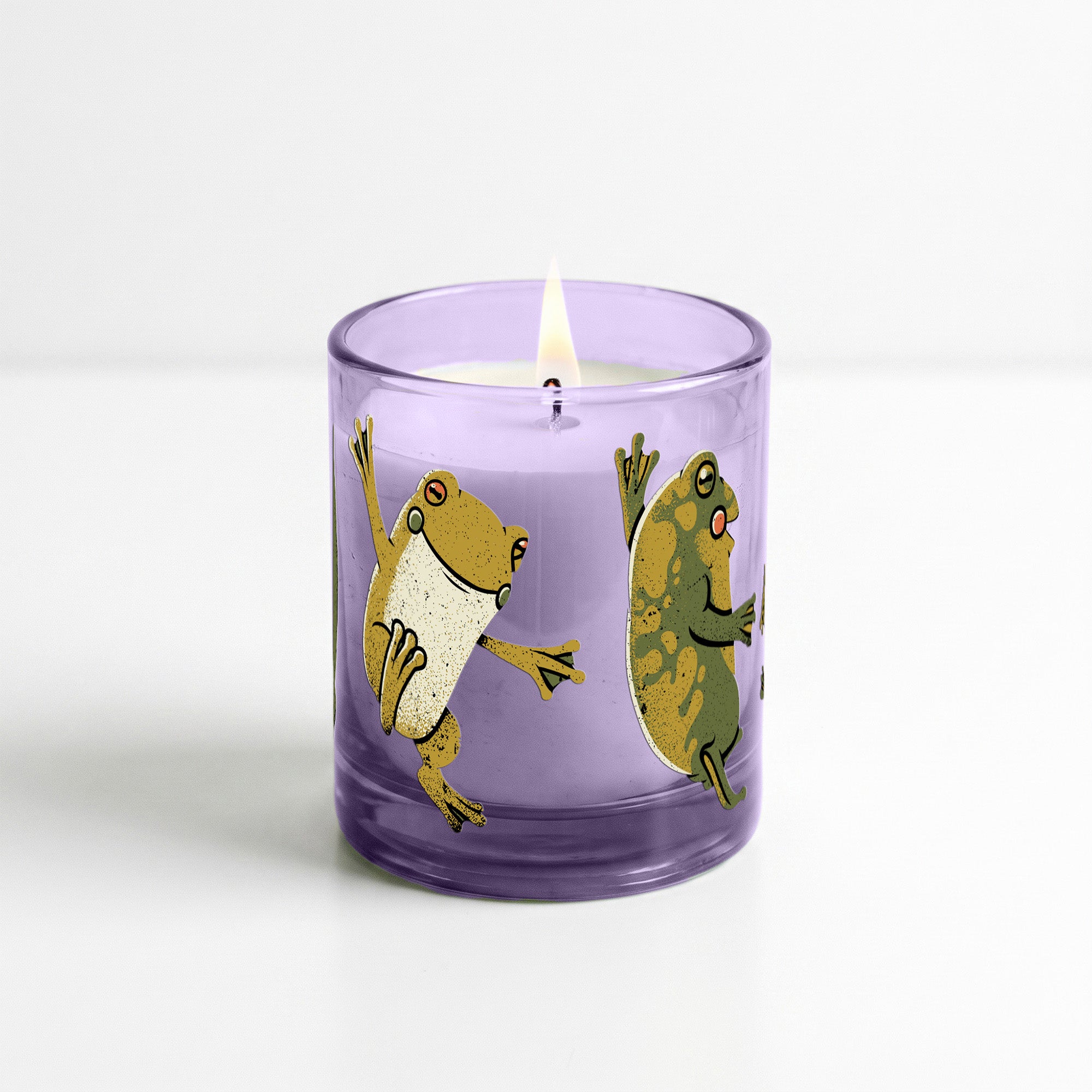 Jubilee - Warm Vanilla + Fig 12oz Soy Wax Candle & Decorative Glass
