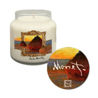 Claude Monet - Haystacks at Sunset - Amber and Vanilla Bean 14oz Soy Wax Candle