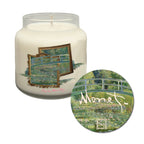 Claude Monet - Lily Pond - Lotus Blossom and Rainwater 14oz Soy Wax Candle