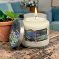Claude Monet - Lily Pads - Water Lily and Moss 14oz Soy Wax Candle