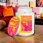 Edvard Munch - The Scream - Blood Orange and Saffron 26oz Soy Wax Candle