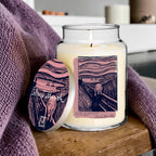 Edvard Munch - The Scream - Blackberry and Vanilla 26oz Soy Wax Candle