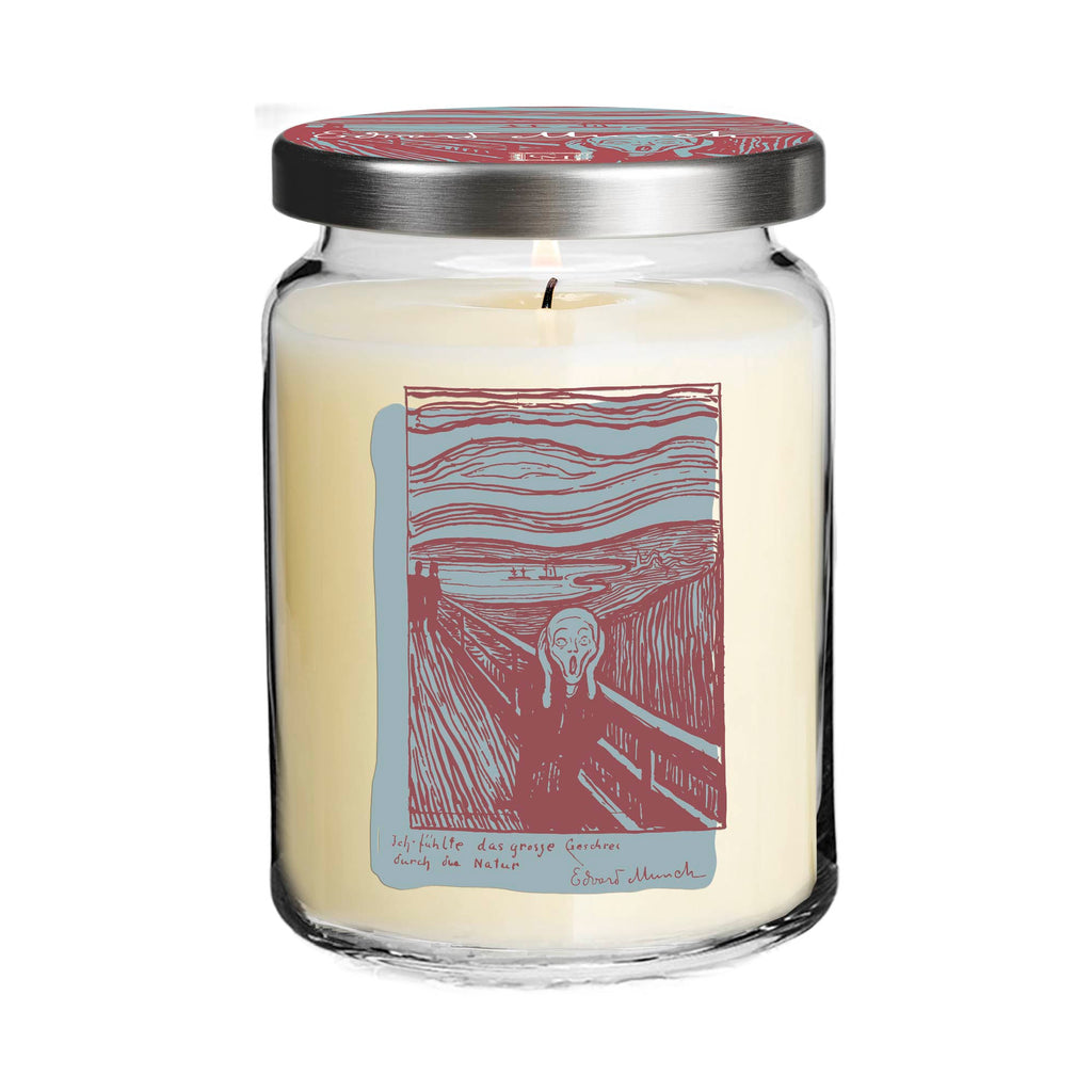 Edvard Munch - The Scream - Sea Salt and Driftwood 26oz Candle