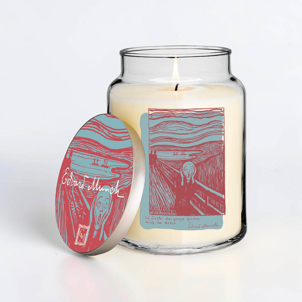 Edvard Munch - The Scream - Sea Salt and Driftwood 26oz Candle