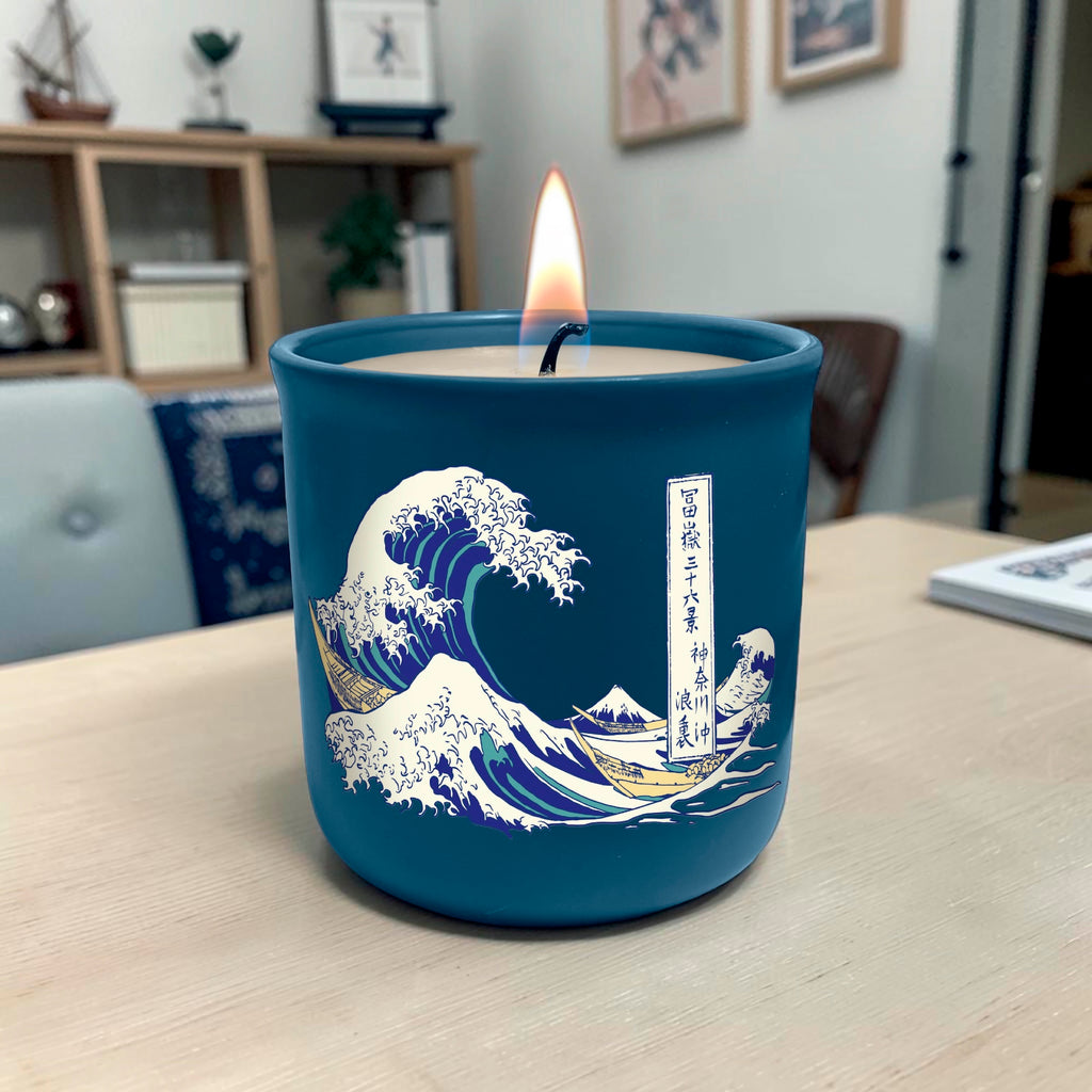 Hokusai - The Great Wave - 15oz Soy Wax Candle
