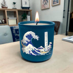 Hokusai - The Great Wave - 15oz Soy Wax Candle