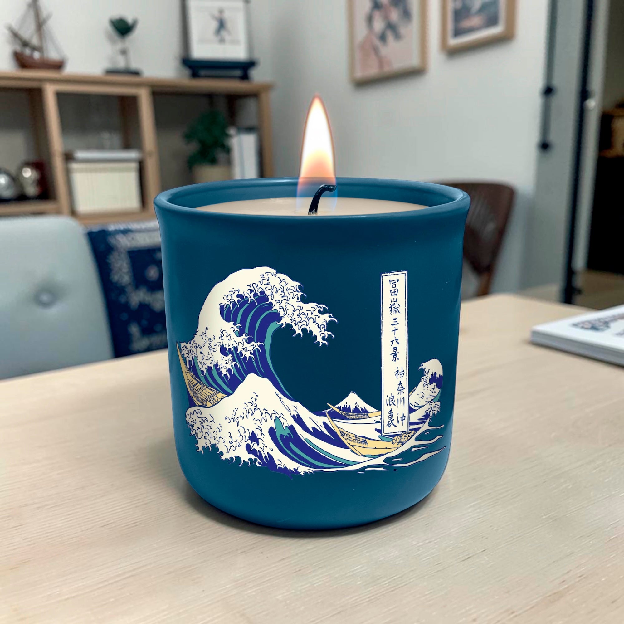Hokusai - The Great Wave - 15oz Soy Wax Candle