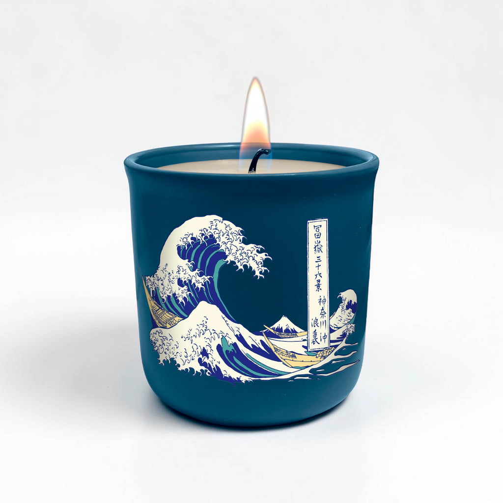 Hokusai - The Great Wave - 15oz Soy Wax Candle