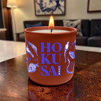Hokusai - Sea Creatures - 15oz Soy Wax Candle