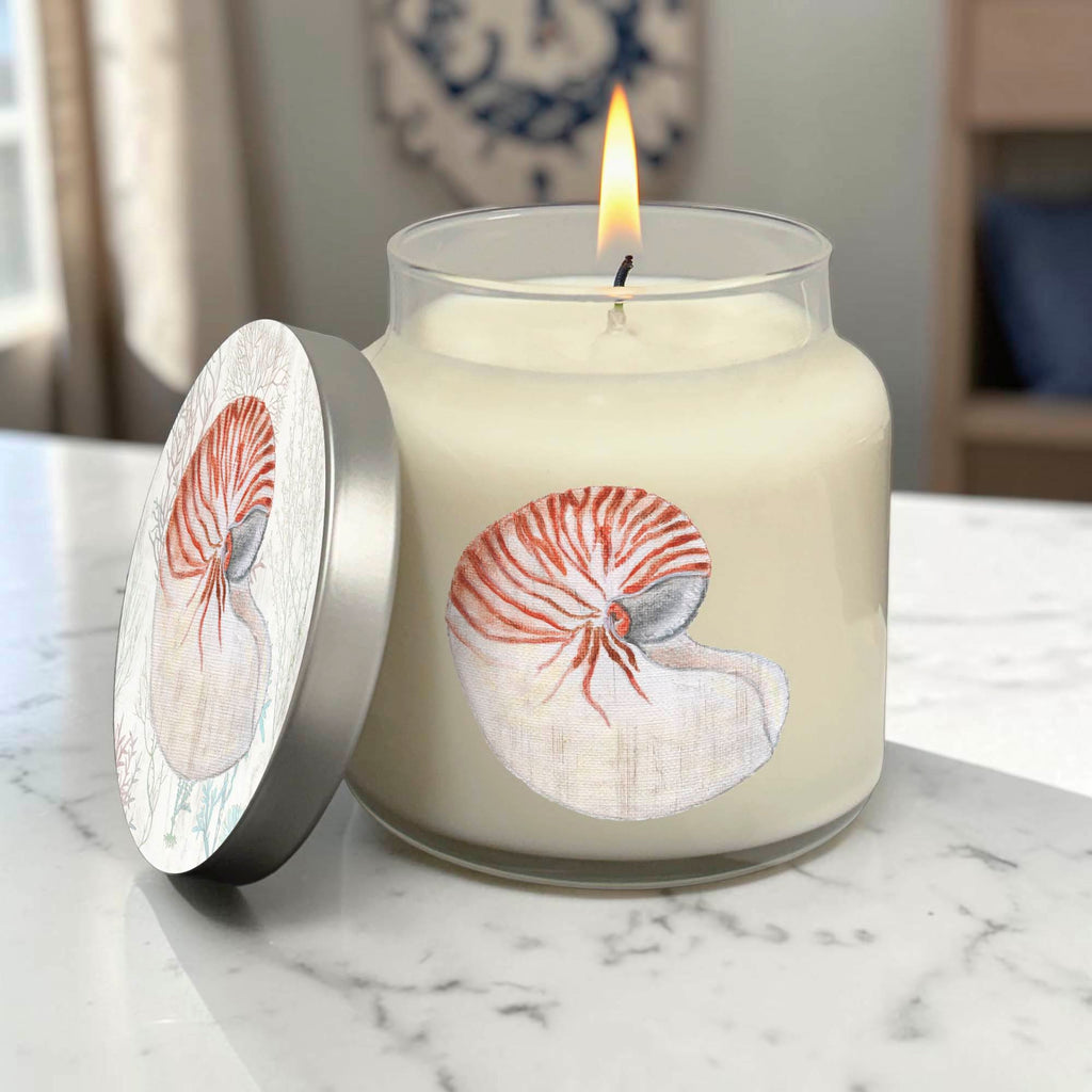Nautilus - Sea Salt and Vanilla 14oz Soy Wax Candle
