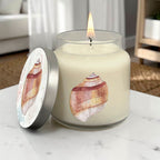 Shell - Coconut and Jasmine 14oz Soy Wax Candle