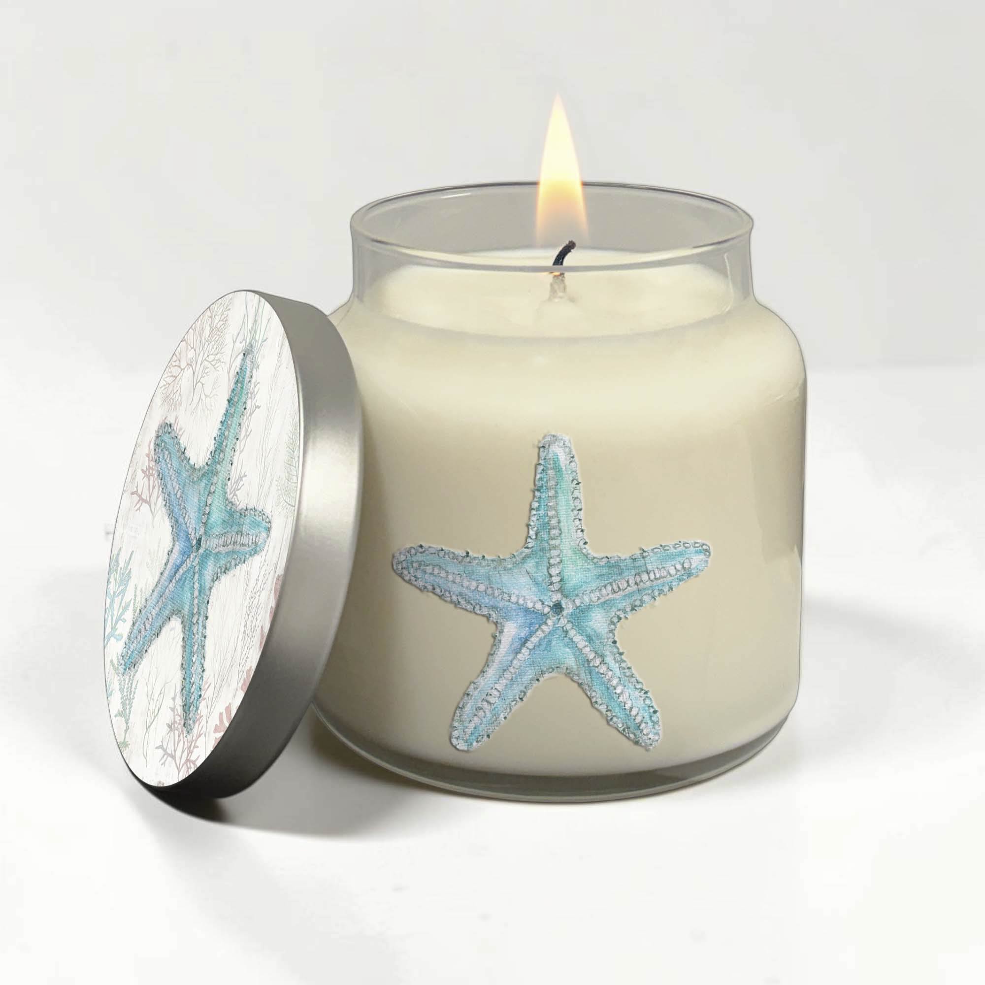 Starfish - Fresh Linen and Lavender 14oz Soy Wax Candle