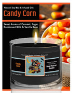 Trick Or Treat - Candy Corn 9.6 oz Soy Wax Candle in Glass Jar