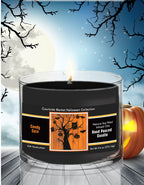 Night Owls - Candy Corn 9.6 oz Soy Wax Candle in Glass Jar