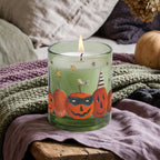 Festivities - Apple Cider + Pumpkin Spice 12oz Soy Wax Candle & Decorative Glass