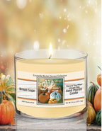 Life is Unique - Brown Sugar Vanilla 9.6 oz Soy Wax Candle in Glass Jar