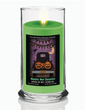 Happy Halloween Black Truck - Monster Mint Chocolate 18 oz Status Candle Glass