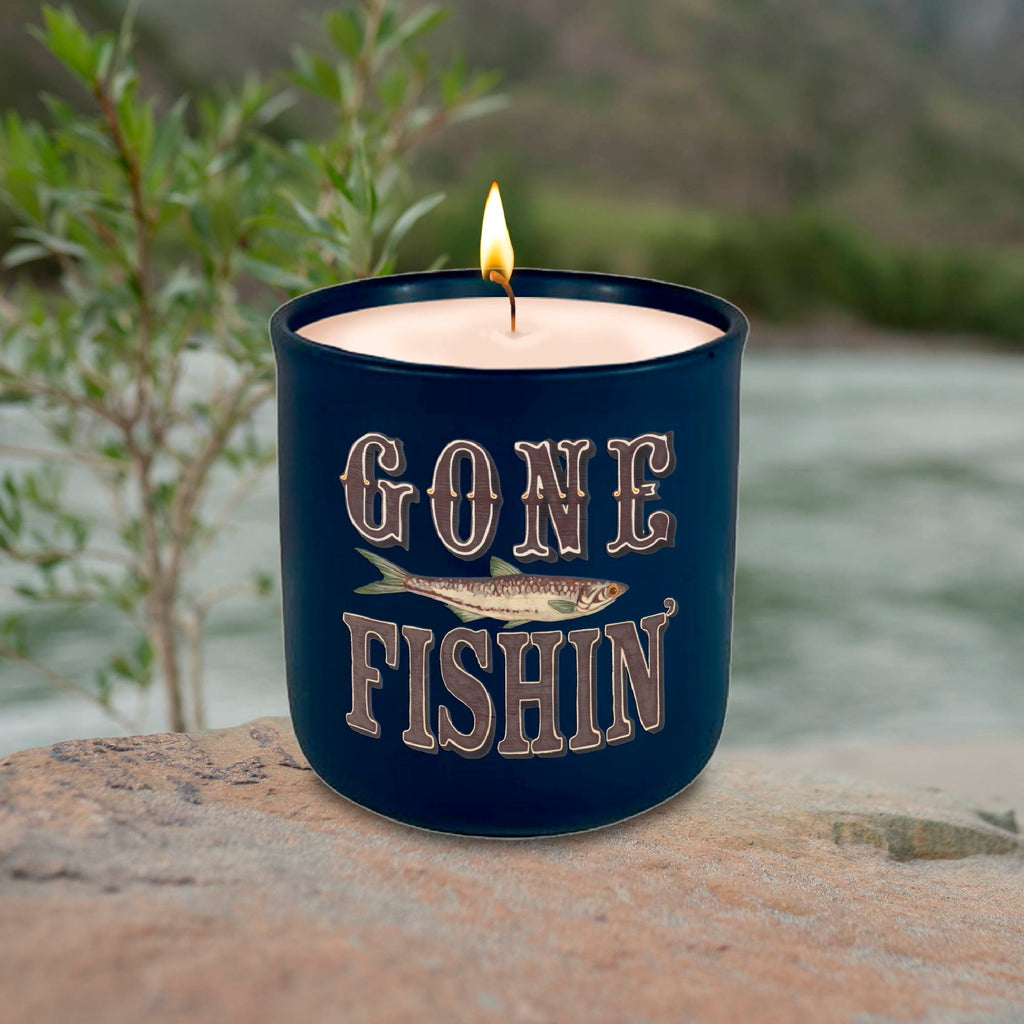 Gone Fishin' - Cool Water and Mint Candle