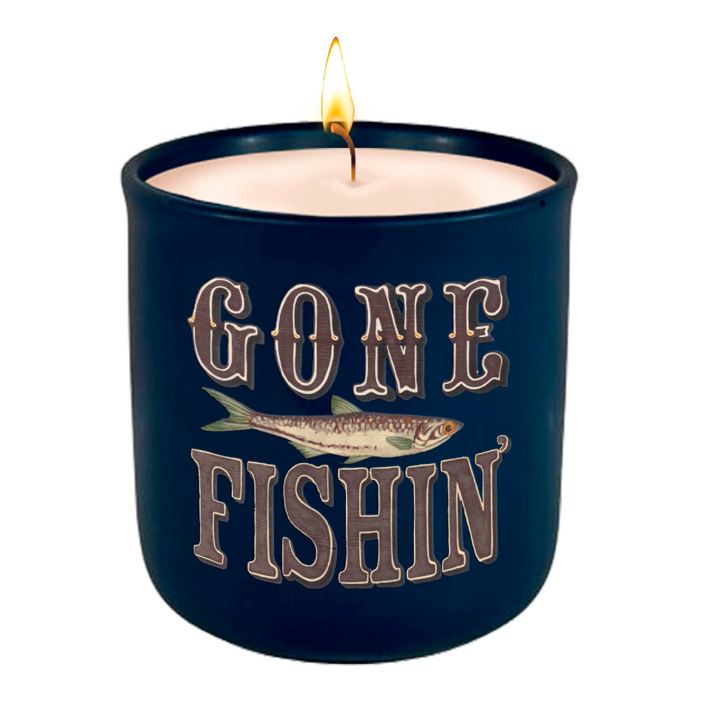 Gone Fishin' - Cool Water and Mint Candle