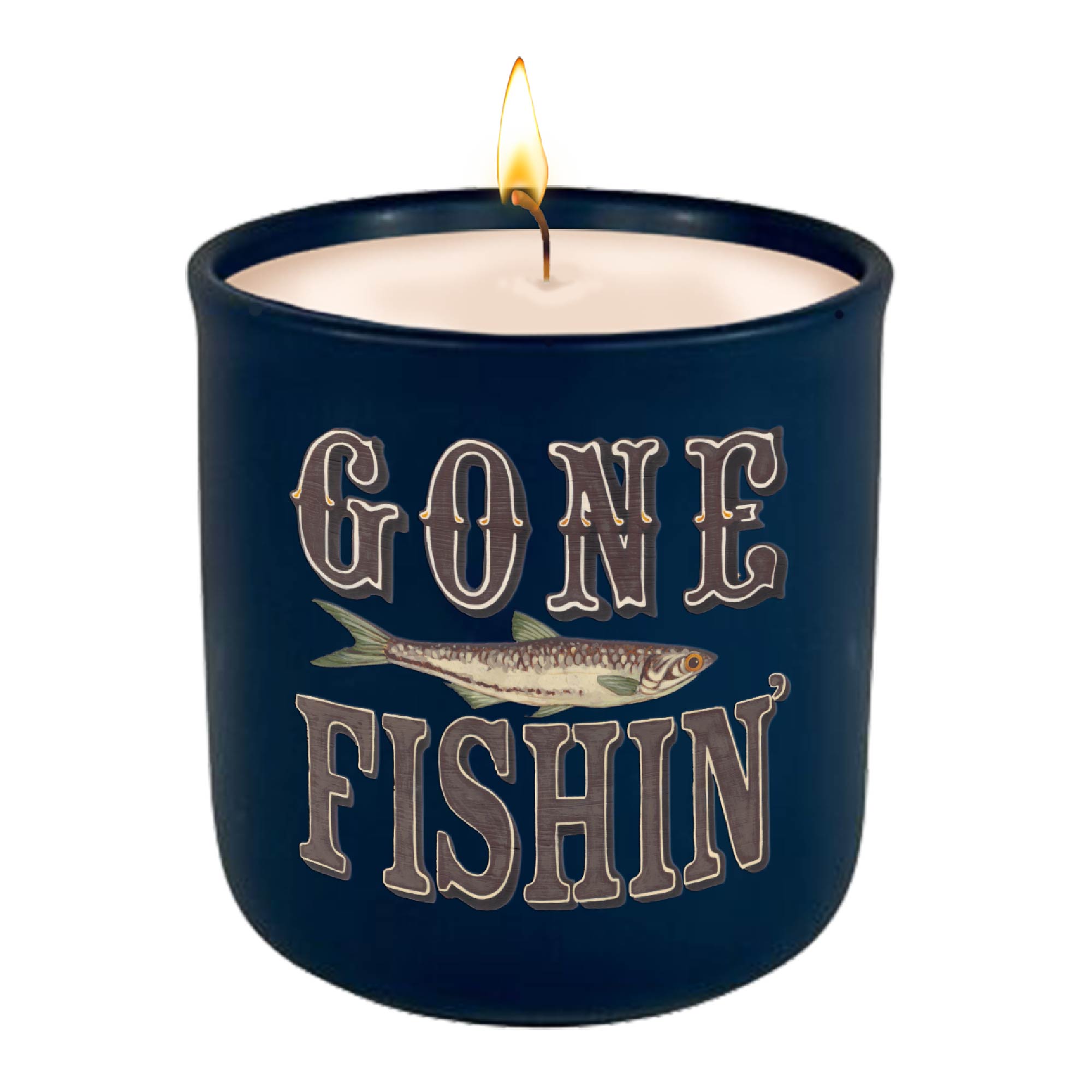 Gone Fishin' - Cool Water and Mint Candle