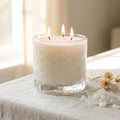 Clean Linen & White Musk - Courtside Essentials 3 Wick 13.5oz Soy Wax Candle
