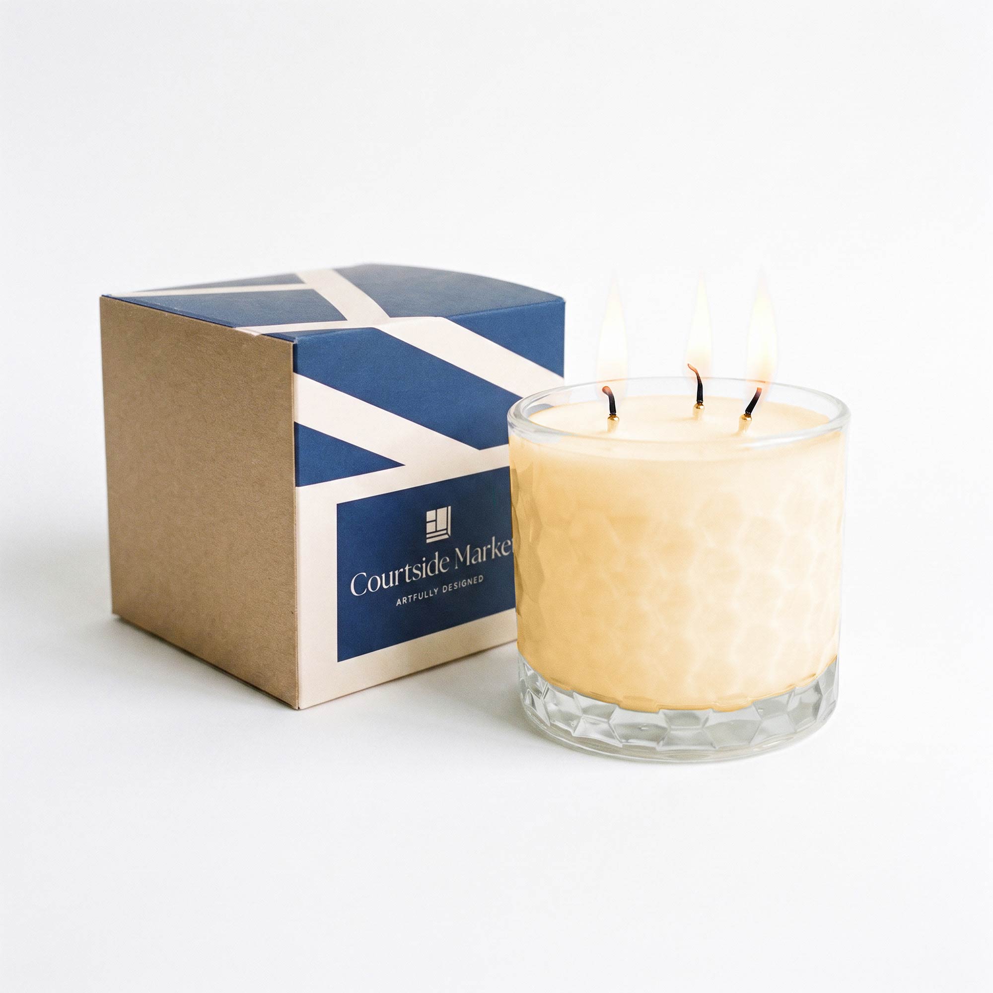 Blood Orange & Bergamot - Courtside Essentials 3 Wick 13.5oz Soy Wax Candle