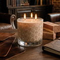 Smoked Leather & Cedar - Courtside Essentials 3 Wick 13.5oz Soy Wax Candle