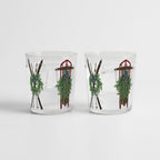 Vintage Christmas - Balsam Fir 9.6oz 2 piece Candle Set