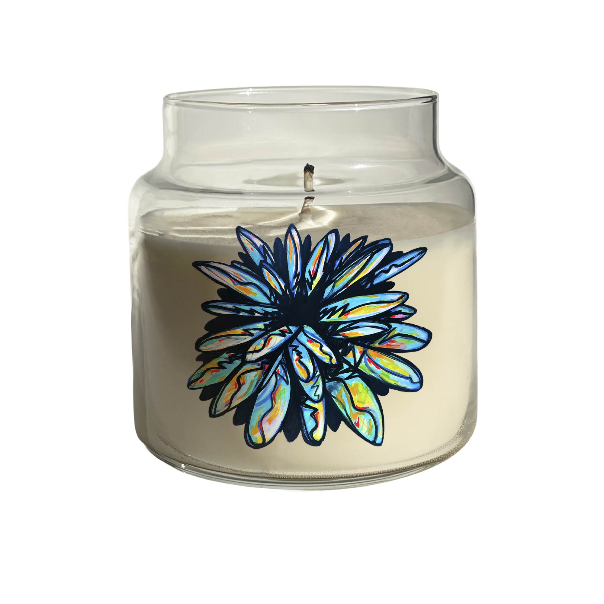 Studio Series - Burst - Mandarin and Sandalwood 16oz Soy Wax Candle - NovaHaus Collection