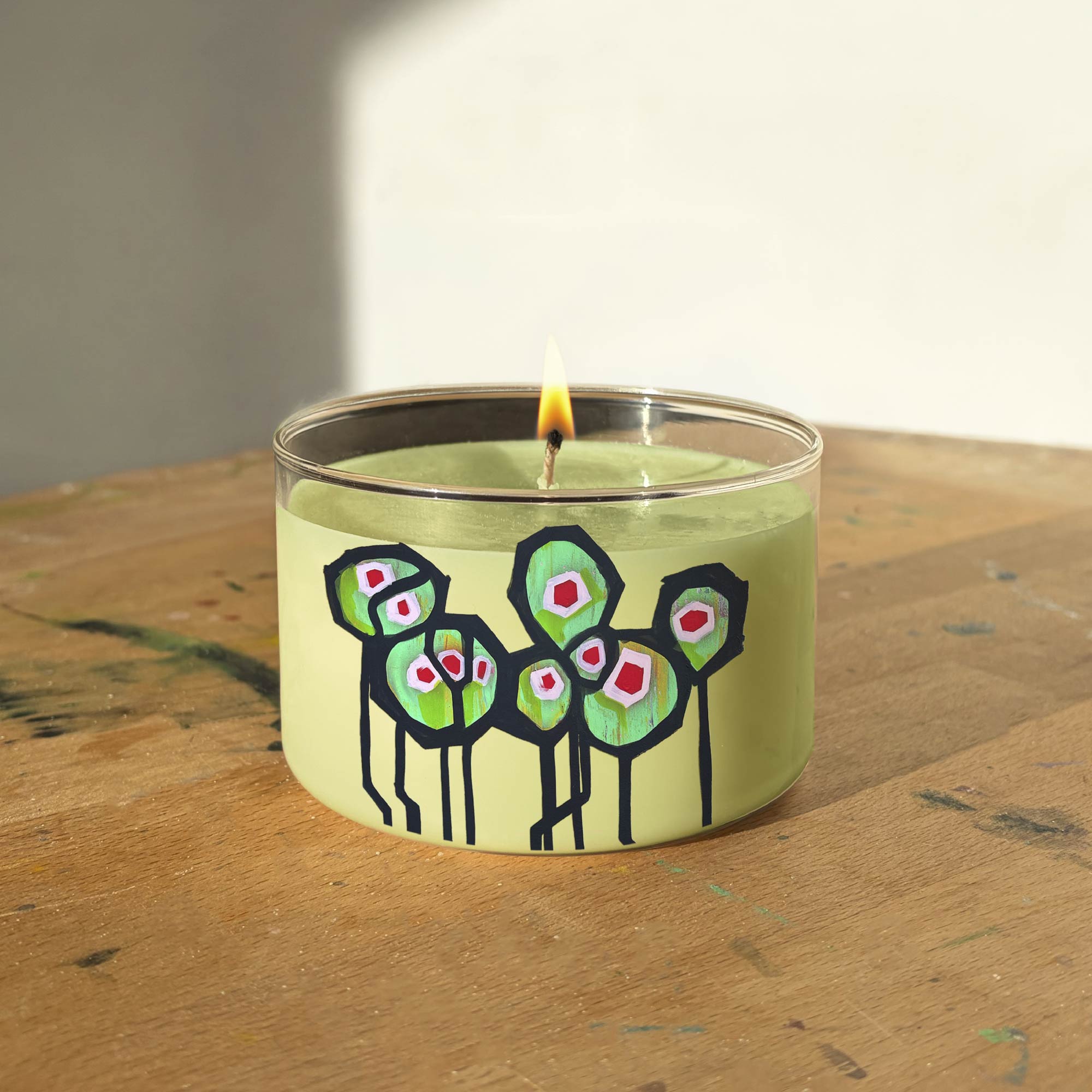 Studio Series - Prickly - Prickly Pear and Cedar 9.6oz Soy Wax Candle - NovaHaus Collection