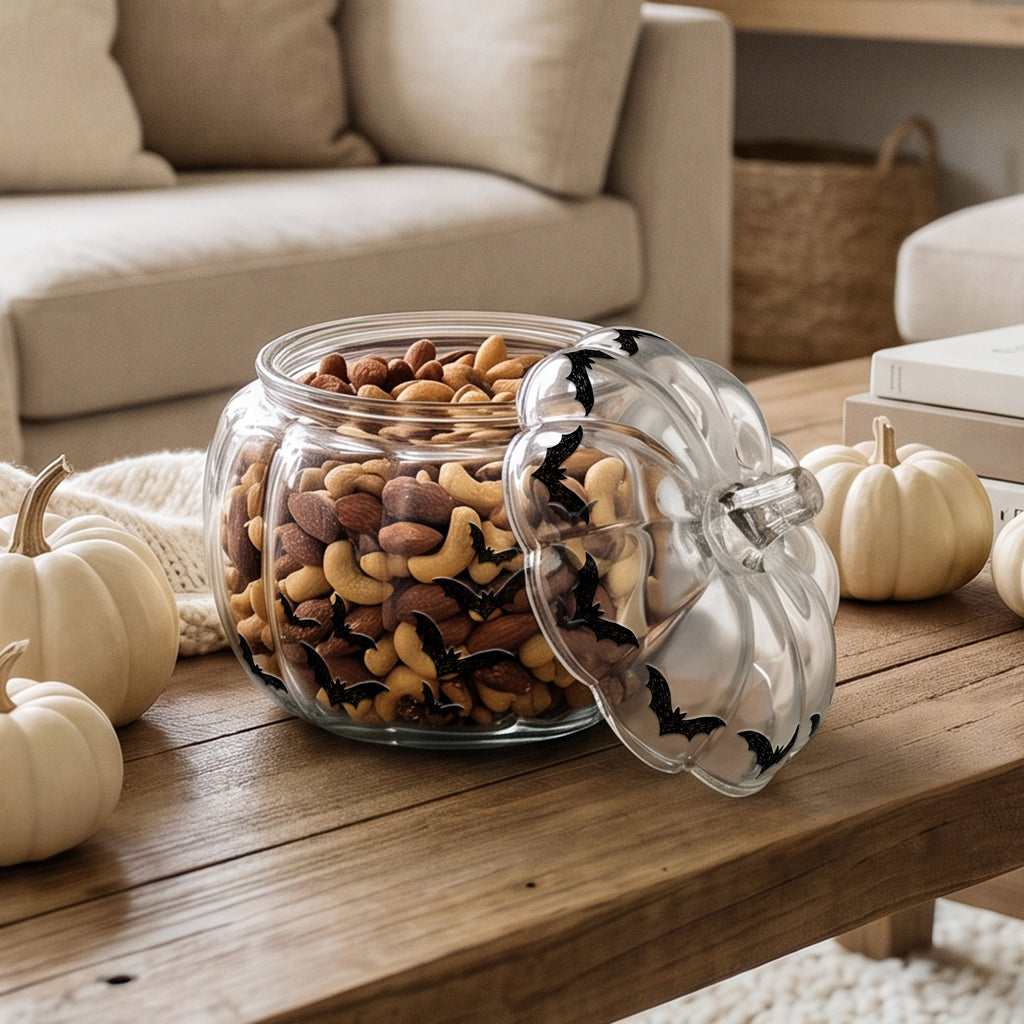Pumpkin Spice + Maple  56oz 5-Wick Candle in Glass Pumpkin Vessel